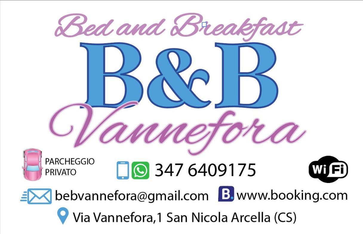B&B Vannefora Сан-Никола-Арчелла Экстерьер фото